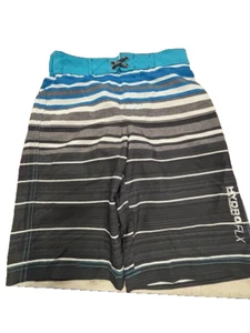 Free Country Boys Swim Flex Trunks Swimsuit Board Shorts Mesh Liner(MULTI,M10/12 - Picture 1 of 3