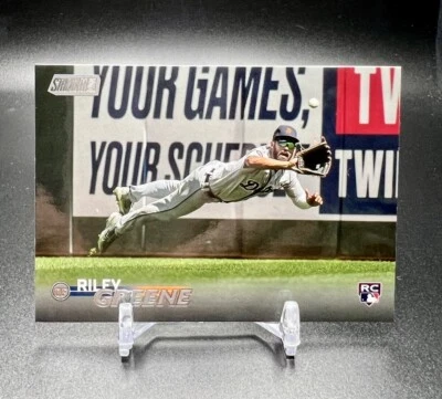 2023 Topps Stadium Club RILEY GREENE RC ROOKIE #3 Detroit Tigers - Image 1 of 2