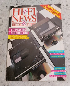 Hi-Fi NEWS Volume 31 No 4 Vintage Audio Hi-Fi magazine April 1986 UK CD Players - Imagen 1 de 3
