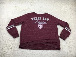Texas A&M Aggies Sweater Womens Large Red Sweatshirt Football Ladies College - Picture 1 of 10