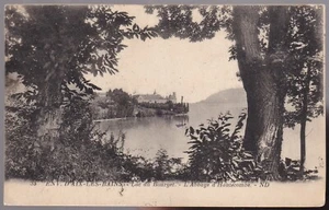 AIX les BAINS 73 Lac Bourget Abbaye de Hautecombe CPA écrite à Mlle Duveau 1925 - Bild 1 von 2