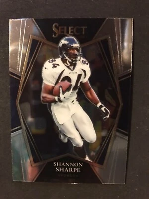 2021 Select Premier Level # 142 - Shannon Sharpe  - Denver Broncos - Image 1 of 2