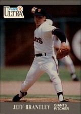 1991 Ultra San Francisco Giants Baseball Card #316 Jeff Brantley
