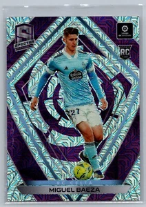 2020-21 Panini Chronicles - Spectra Purple Mojo Prizm #19 Miguel Baeza (RC) - Picture 1 of 2