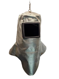 Feuerfeste Schutzhaube, Bekleidung Feuerwehrhaube strapazierfähiger verstellbarer Kopf - Bild 1 von 16