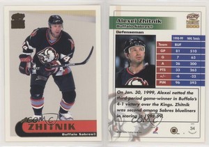 1999-00 Pacific Paramount Gold Alexei Zhitnik #34