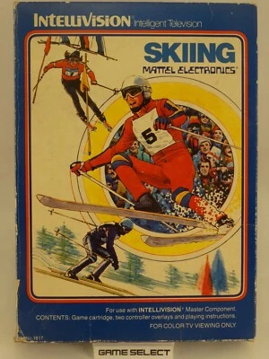 Esquí Esquí Sci Mattel Intellivision Original Completo - Imagen 1 de 4
