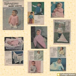 Women’s Weekly Knitting crochet pattern book Baby dress hooded cape shawl 18-21" - Picture 1 of 9