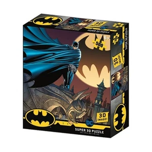 4D Cityscape 3D Puzzle Lenticular Batman in Sky (500 Pieces) New - Picture 1 of 1