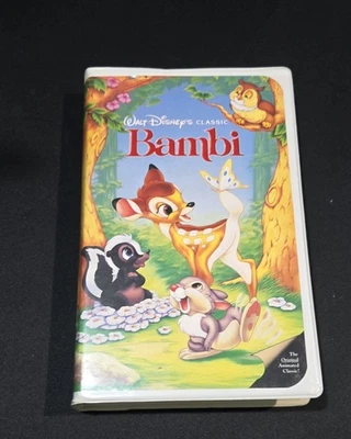 Walt Disney Bambi VHS Black Diamond Edition (GREAT SHAPE) - Image 1 of 4