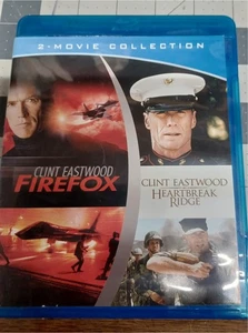 Firefox / Heartbreak Ridge (Blu-ray, 1986) Clint Eastwood - Picture 1 of 3