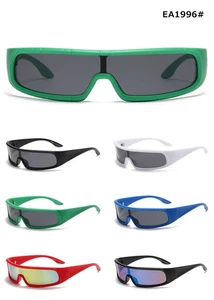 Oversized Halloween Party Glass Bundle Metal Temple Novelty Shades 4/6pc EA1996 - Picture 1 of 8