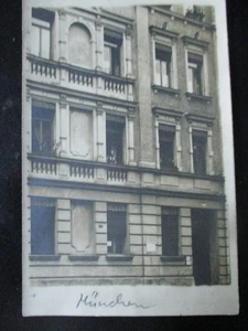 Postkarte Fotokarte München Haus - 1913 - Bild 1 von 4