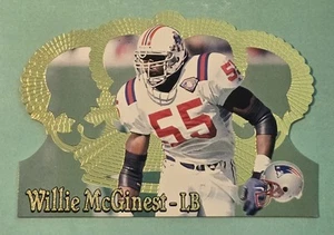 1995 Pacific Crown Royale WILLIE McGINEST Die-Cut #113 New England Patriots - Picture 1 of 2