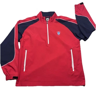 Sycamore Hills - FootJoy 1/4 Cremallera Pullover Cortavientos - Para hombres Talla Grande Foto 1 de 4