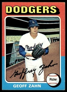 1975 Topps Geoff Zahn Rookie Los Angeles Dodgers #294 - Picture 1 of 2