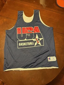 Vintage Champion 1992 Olympics Dream Team USA Basketball Practice Jersey XL - Bild 1 von 5
