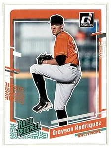 2023 Donruss Grayson Rodriguez RC Baltimore Orioles #78 - Picture 1 of 2