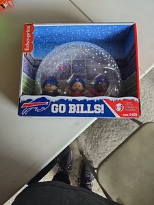 Fisher Price Little People Buffalo Bills 2022 Josh Allen, Diggs & Mcdermott - Picture 1 of 2