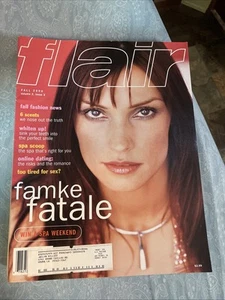 FLAIR Magazine “The Fashion Magazine” Fall 2000 Famke Janssen - Picture 1 of 1