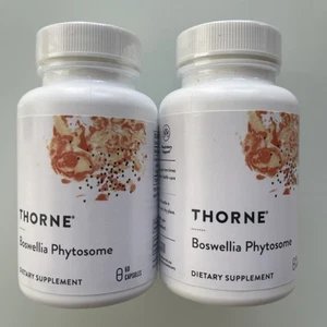 2X THORNE Boswellia Phytosome - 60 Capsules 01/26 - Picture 1 of 1