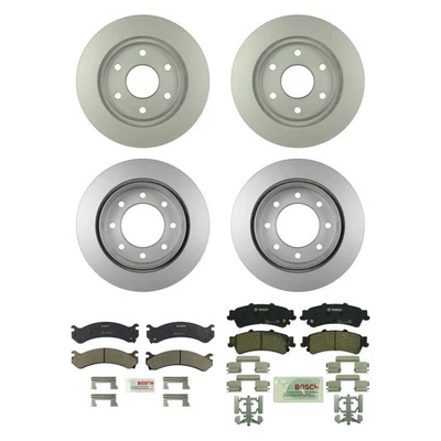 For GMC Sierra 1500 HD 01-05 Brake Kit QuietCast Premium Front & Rear Brake Kit - Image 1 of 4