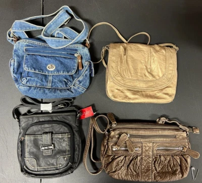 4 bolsos de mano pequeños - Rosetti, GAL, Target & Denim - todas las correas largas Foto 1 de 4