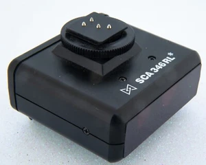 ADATTATORE FLASH METZ SCA 346 RL* ADAPTER FLASH TTL PER NIKON F4-401,F-501,F-801 - Photo 1/2