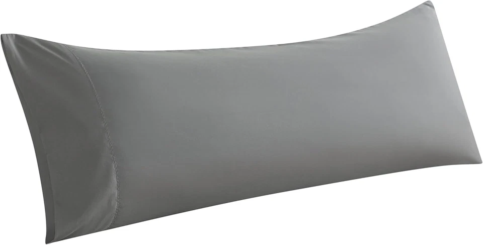 Whatsbedding Body Pillow Cover Ultra Soft Microfiber Pillowcases Breathable Lo