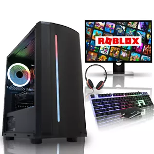 Computer Core i5 Gaming PC Bundle 16GB RAM 240GB SSD NVIDIA GT 730 Windows 10 PC - Bild 1 von 12
