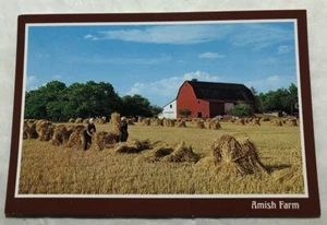 Amish Farm Postcard (Z2) - Picture 1 of 2