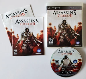 Assassin's Creed II  2009 Sony Playstation 3 PS3 game complete CIB tested - Picture 1 of 5