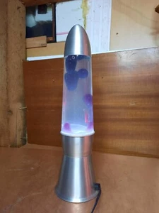 Original hübsches LP-10A Lavalampe, blau, 44x9cm, E27, 40W, Retro - Bild 1 von 17