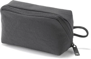 Muji Arrugas Nylon Bolsa Apertura Amplia S Gris Oscuro Pequeños Artículos de Maquillaje Organizar JP - Imagen 1 de 1