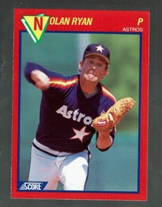 1989    Score  super star      Nolan Ryan.      #64    NM