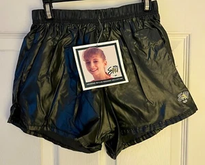 GK SHANNON MILLER BOXERS JÓVENES GRANDES NEGROS SUPPLEX GIMNASTAS CHEER SHORTS Talla L - Imagen 1 de 8