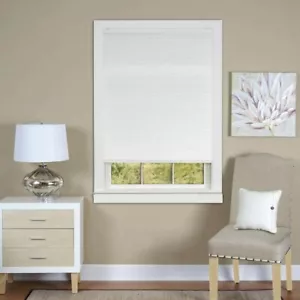 36 Zoll B x 64 Zoll L ACHIM White Cordless Top Down Bottom Up Cellular Shade - Bild 1 von 5