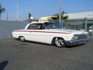 1958-64 Chevy Impala W/ Manual Paddle Valve Gauge Panel Air Ride Suspension Kit - Bild 1 von 1