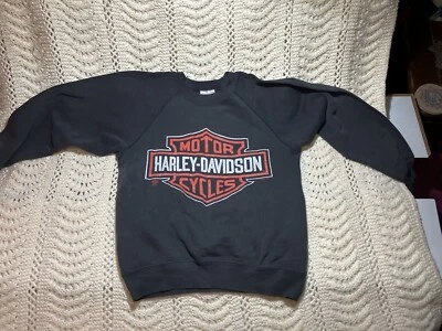 3D Emblem Vintage Harley Davidson Sweatshirt, Small Woman, Hoodie, Vintage Rare  - Image 1 of 4