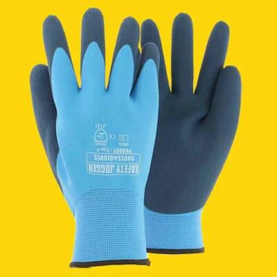 SAFETY JOGGER 1/3/12 Paar Arbeitshandschuhe Sicherheitshandschuhe PRODRY Wasserdicht (Gr.8-11)