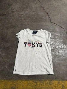 Polo Ralph Lauren Girls Size 6X Tokyo Olympics Tee Shirt Stadium Youth Kids - Picture 1 of 13