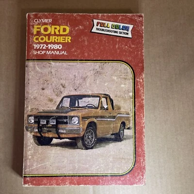 CLYMER FORD COURIER 1972-1980 Shop Manual # A172 - Изображение 1 из 4