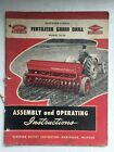 Vtg Ford Tractor Fertilizer Grain Drill 12-42 Assembly Operating Owners Manual 