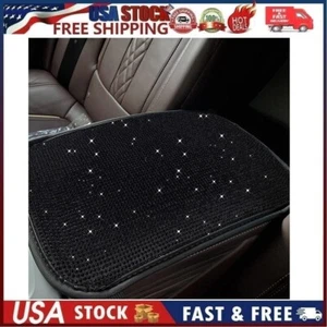 LEIWOOR 12.6"x8.66" Women Fashion Bling Car Center Console Cover Velvet & Dia... - Picture 1 of 9