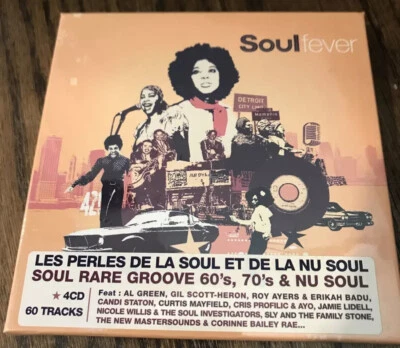 Rare Soul Fever 4 cd collection (60 tracks) 2007made in france  - Image 1 of 4