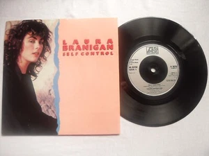 LAURA BRANIGAN SELF CONTROL ATLANTIC RECORDS UK 7" VINYL SINGLE in PIC/SLEEVE - Picture 1 of 2