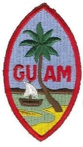 PARCHE DE UNIDAD DE COMANDO GUAM DEL EJÉRCITO DE ESTADOS UNIDOS (REPRODUCCIÓN) - Imagen 1 de 1