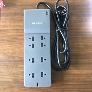 Belkin Power Strip Surge Protector with Flat Plug Heavy Duty Extension Cord - Picture 1 of 2