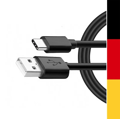 3 4/12ft Type C Charger Black Usb-C USB Quick Samsung S21 Ultra Huawei Xiaomi - Image 1 of 4