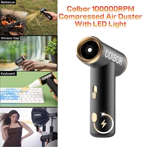 Ventilador soplador de polvo eléctrico portátil Colbor AirMaxx A1 hasta 100000 rpm - Imagen 1 de 11